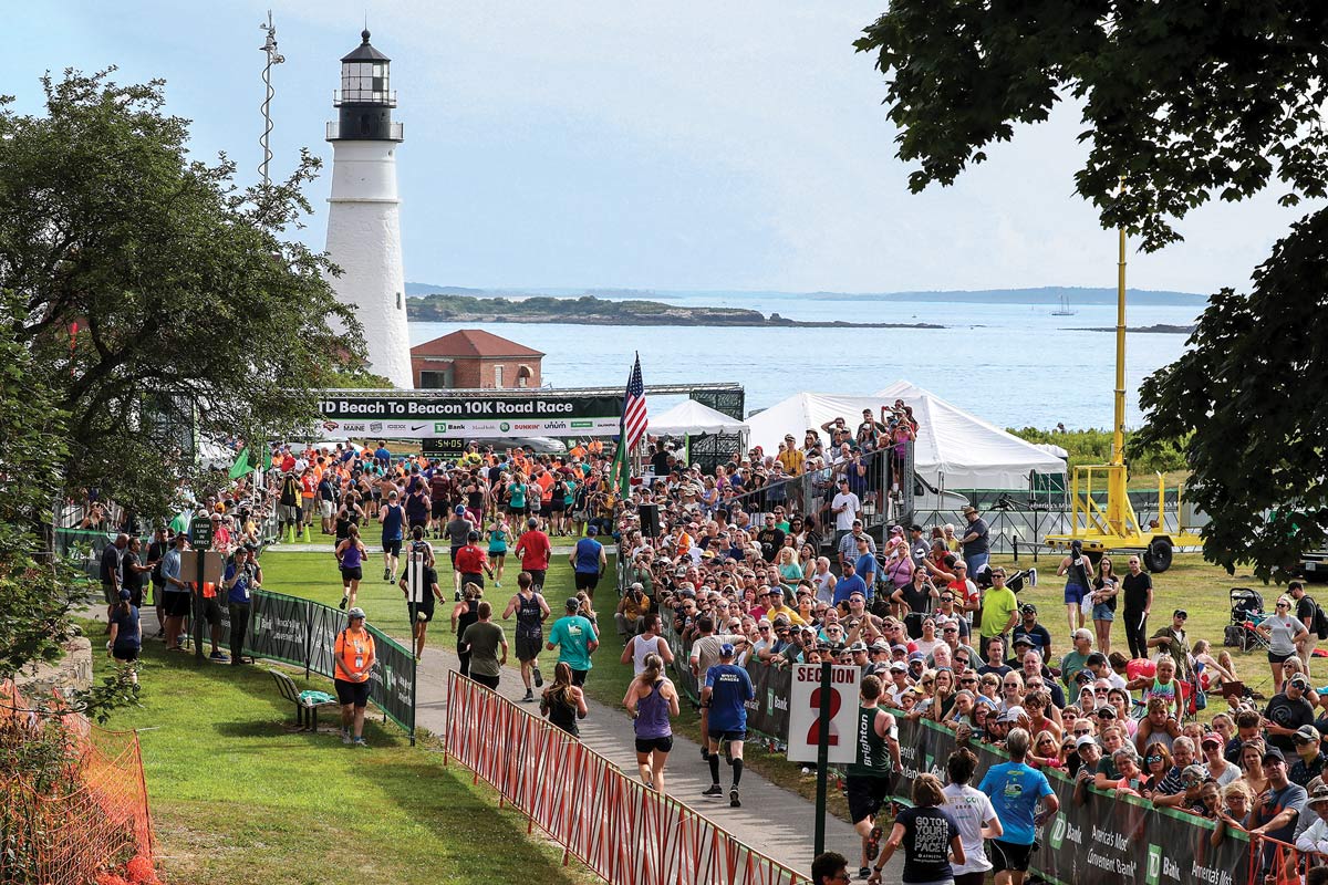 Beach to Beacon; one of our 10 Maine Races to Run Before You Die