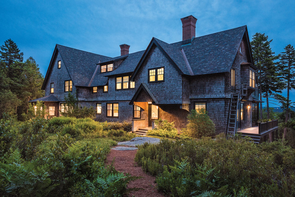 Sunset Ledge cottage designed by Frederick L. Savage